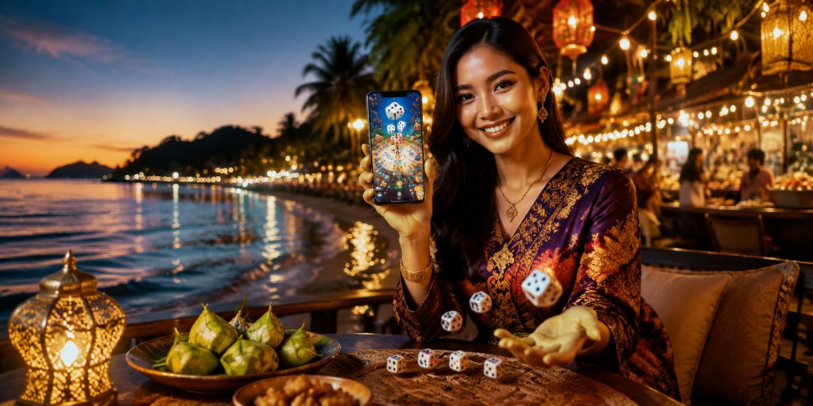 Permainan dadu tradisional di Langkawi
