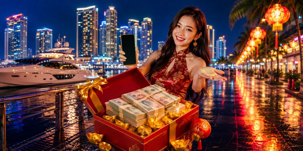 Layar aplikasi pertaruhan 1840 pada telefon mudah alih menampilkan slot dan kasino